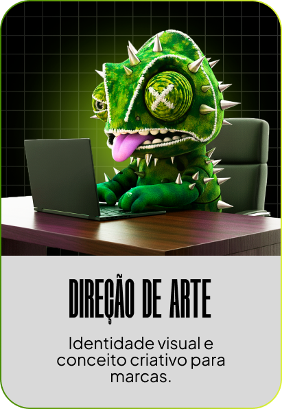 Camaleão Adapt — Direção de arte